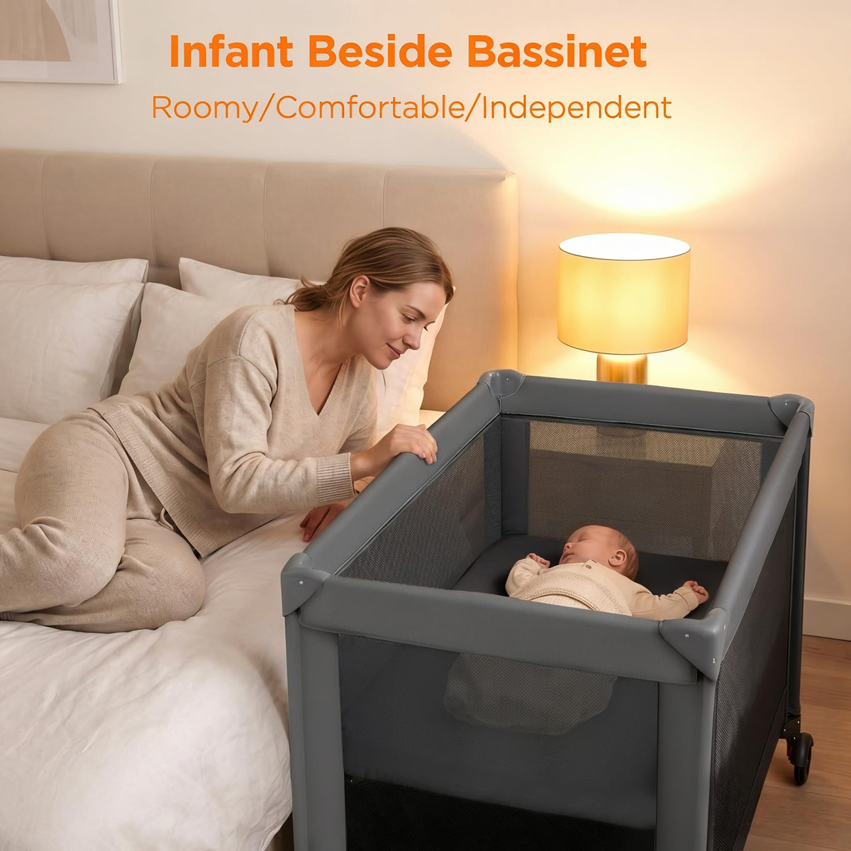 4 in 1 Baby Pack and Play with Bassinet G34704