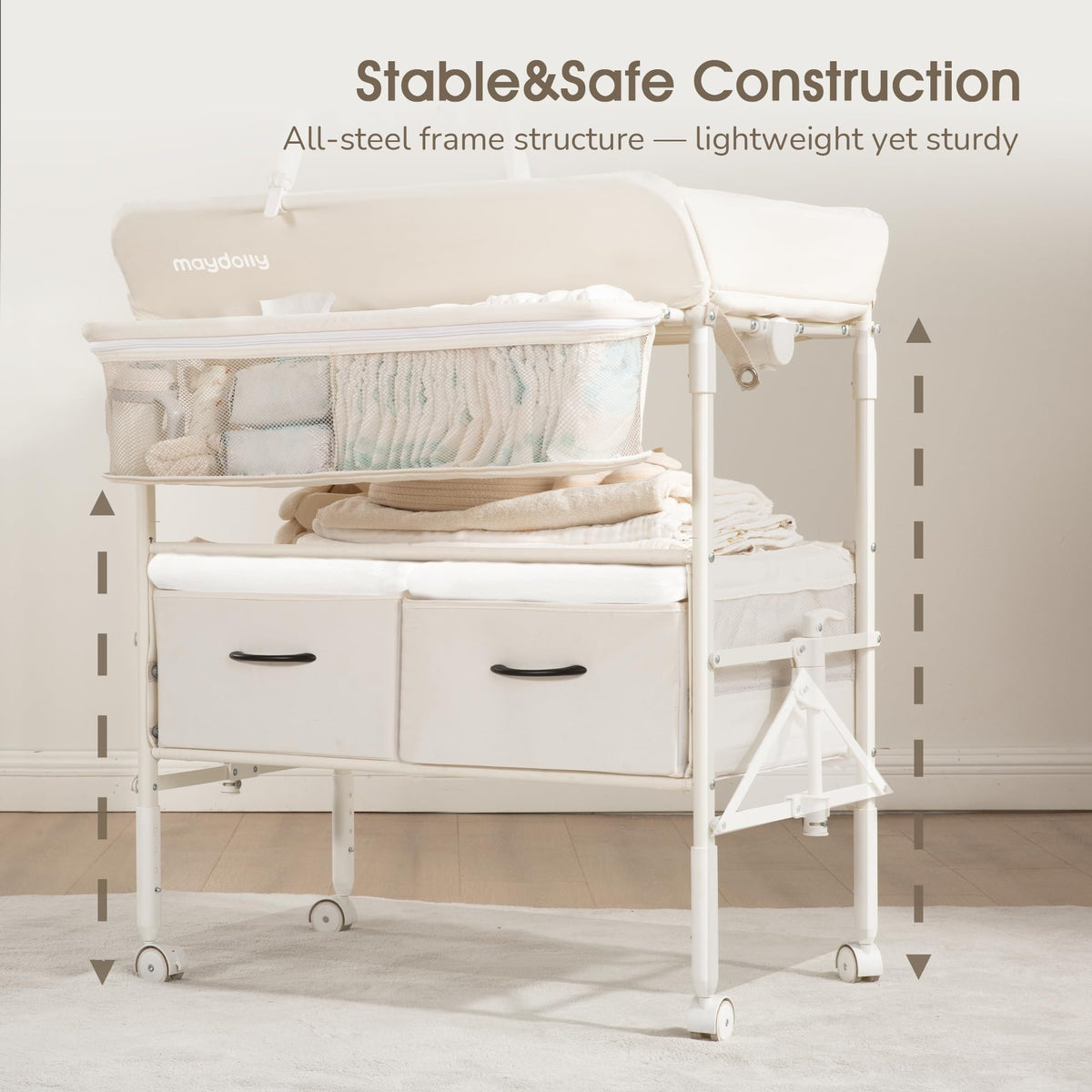 Portable Foldable Waterproof Baby Changing Table A52596