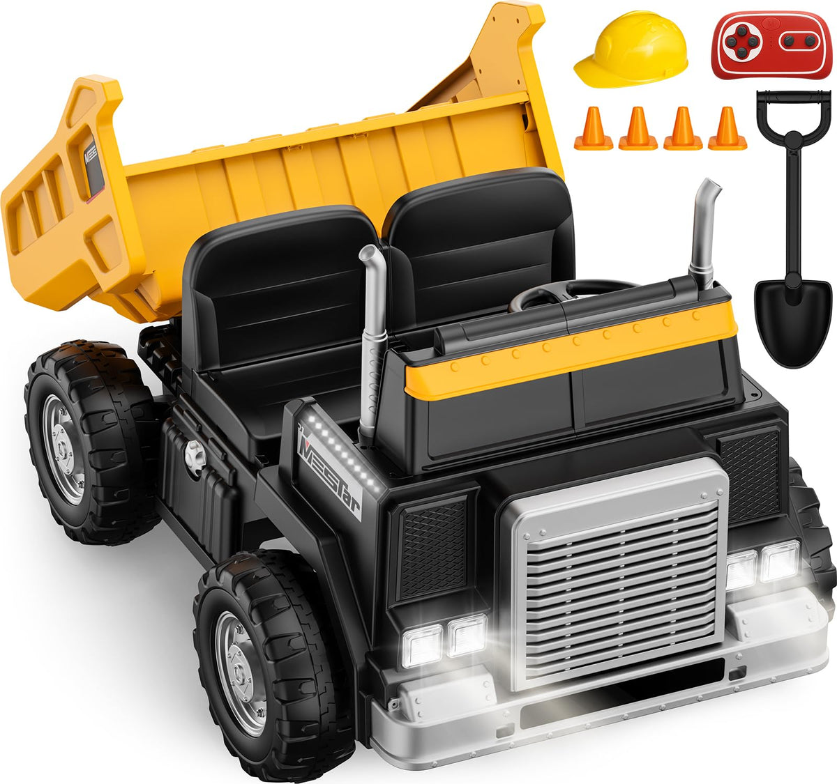 24V 4WD Ride On Dump Truck with 400W Motors R9709