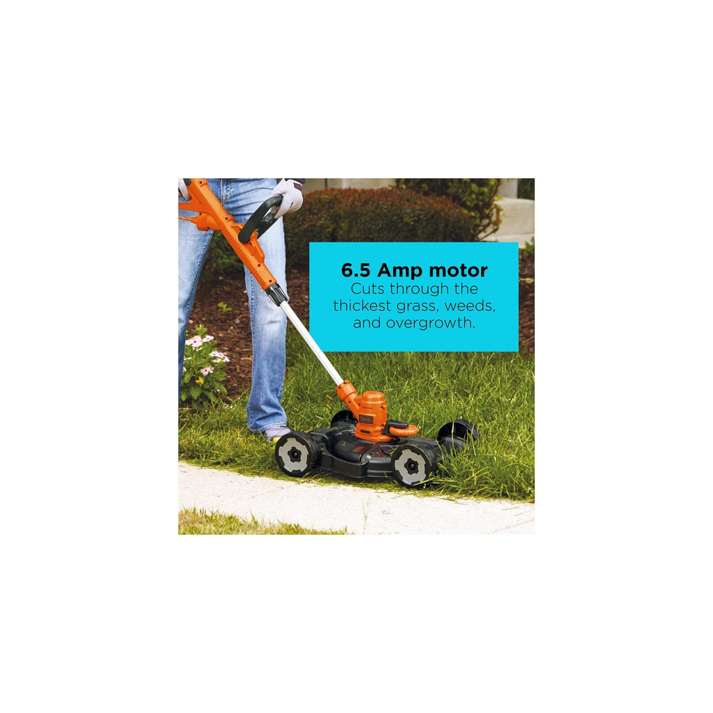 3-in-1 String Trimmer/Edger & Lawn Mower, 6.5-Amp, 12-Inch, Corded L666229
