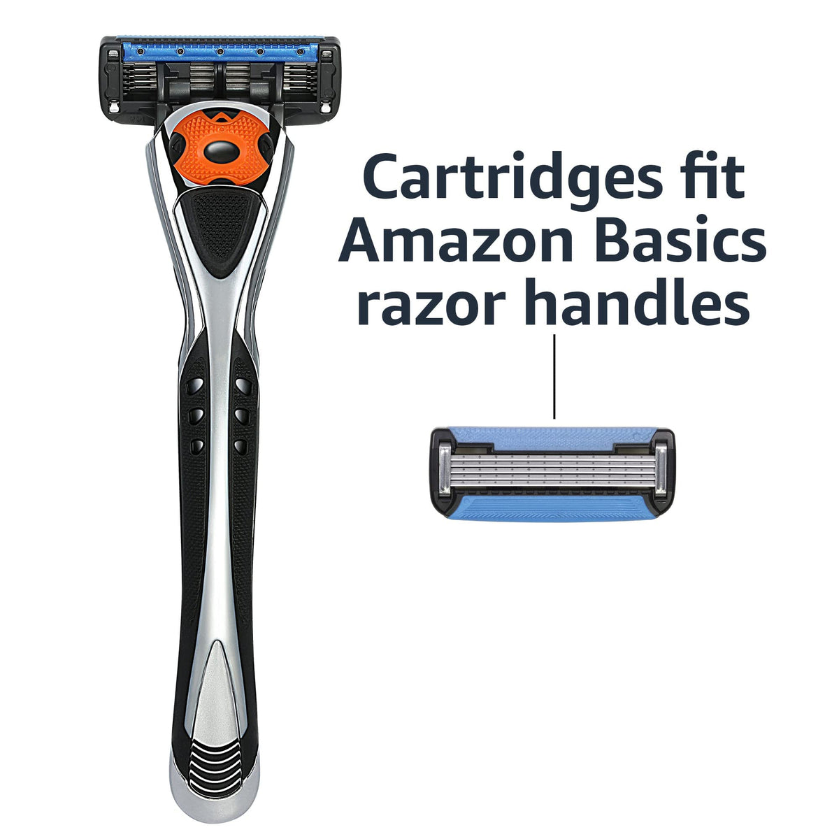 5-Blade Razor with Beard Trimmer and 2 Cartridges A814447