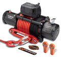 13500lb Waterproof 12V Synthetic Rope Electric Truck Winch H833242