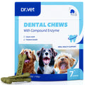 Dog Dental Chews, Plaque and Tartar Control, 7 Sticks B258
