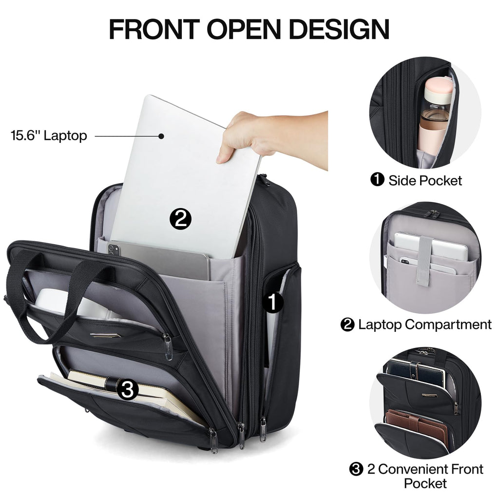 16 Inch Underseat Carry On Luggage with 2 Wheels A229