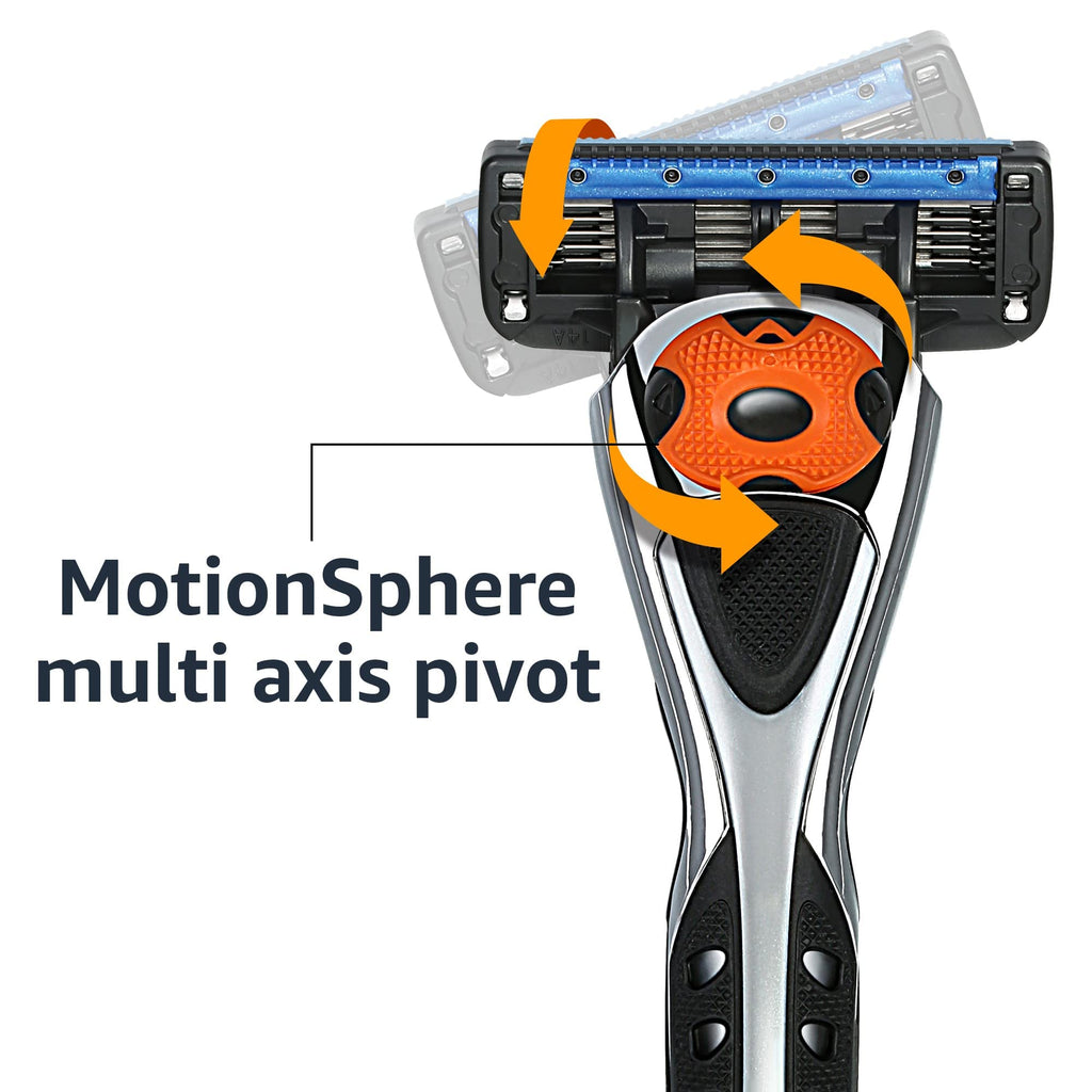 5-Blade Razor with Beard Trimmer and 2 Cartridges A814447
