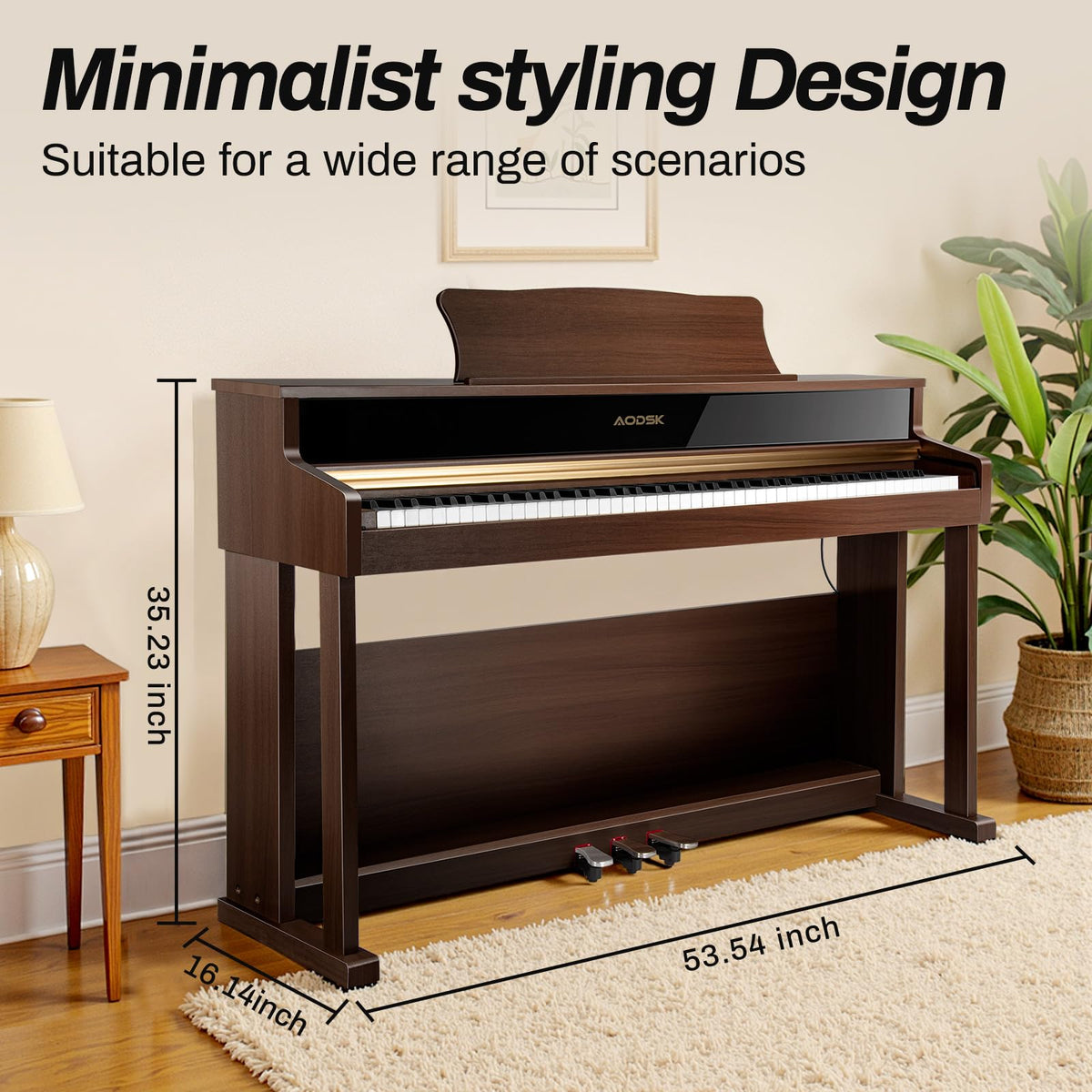 88-Key Weighted Digital Piano A73043