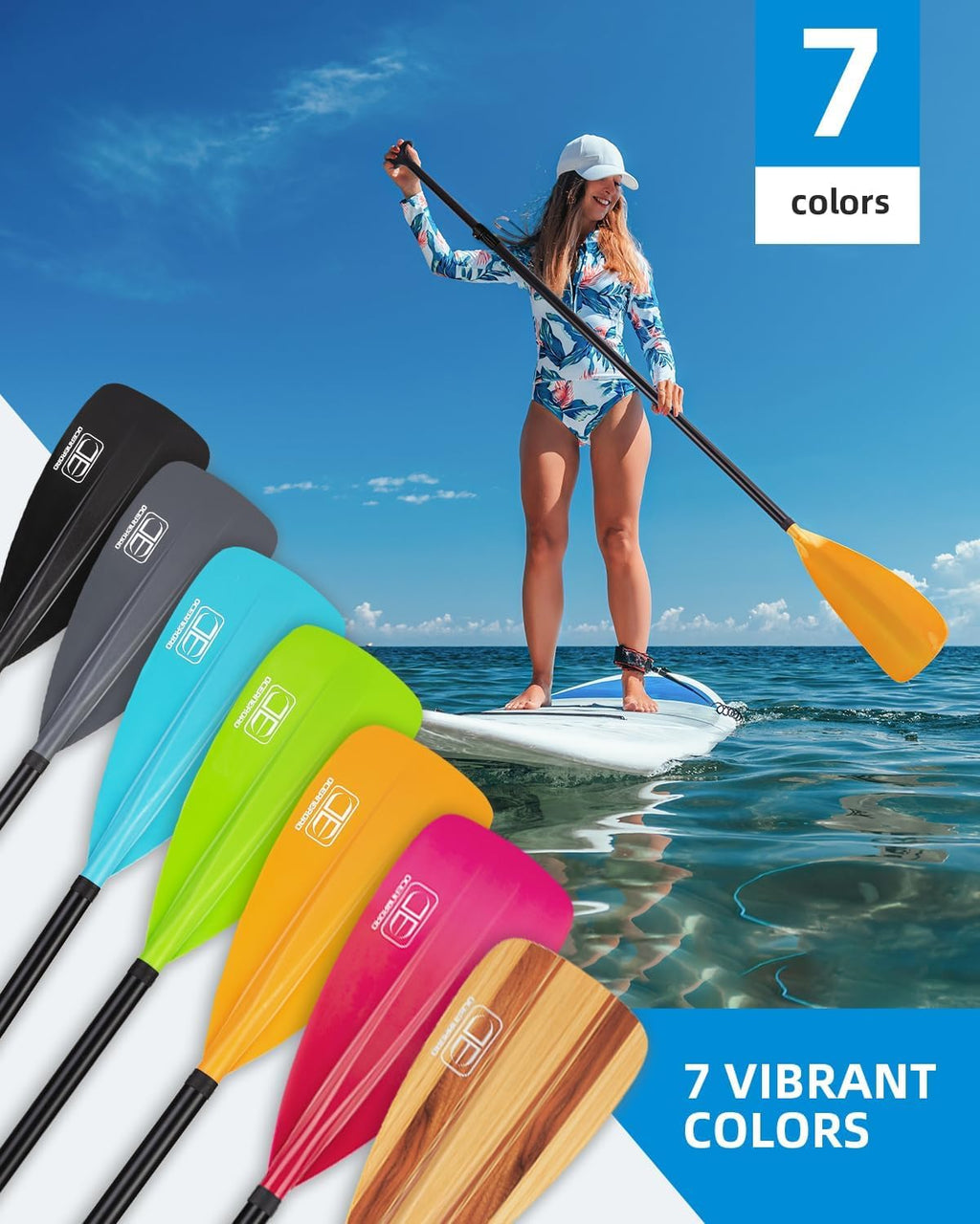 Adjustable Aluminum Alloy SUP Paddle V722898