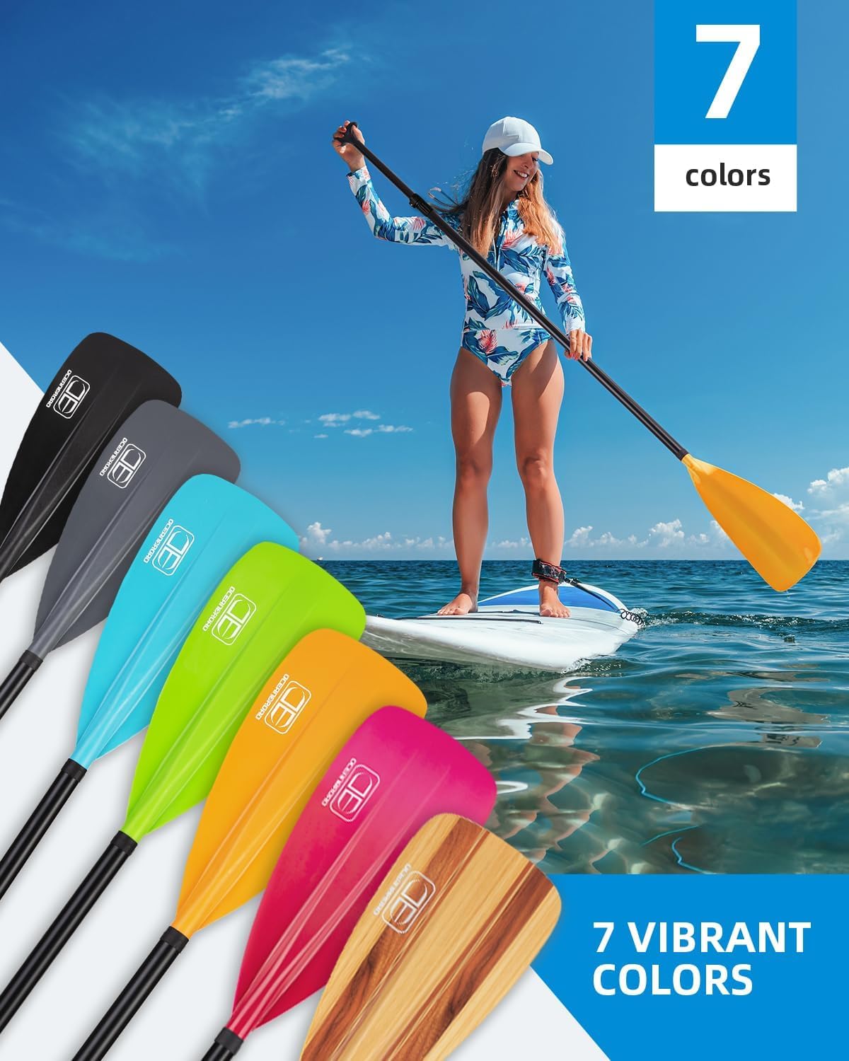 Adjustable Aluminum Alloy SUP Paddle V722898