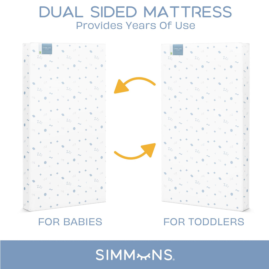 Dual Sided Baby Crib & Toddler Mattress Y216206
