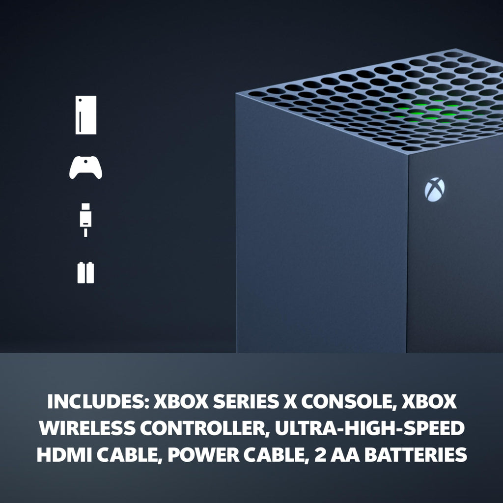 Xbox Series X 1TB SSD Gaming Console with Wireless Controller Carbon Black V6575