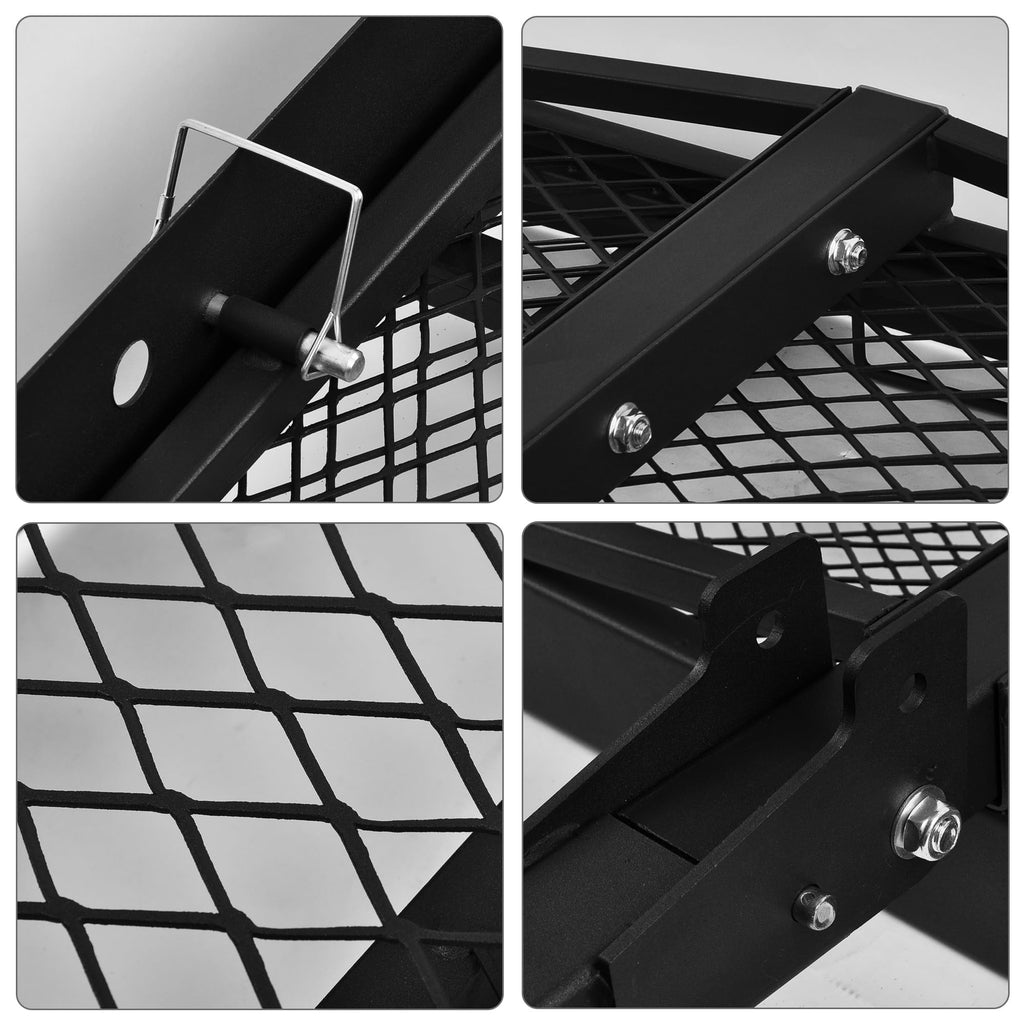 Folding Wheelchair Scooter Carrier Rack 250KG Ramp Hitch Mount G26962