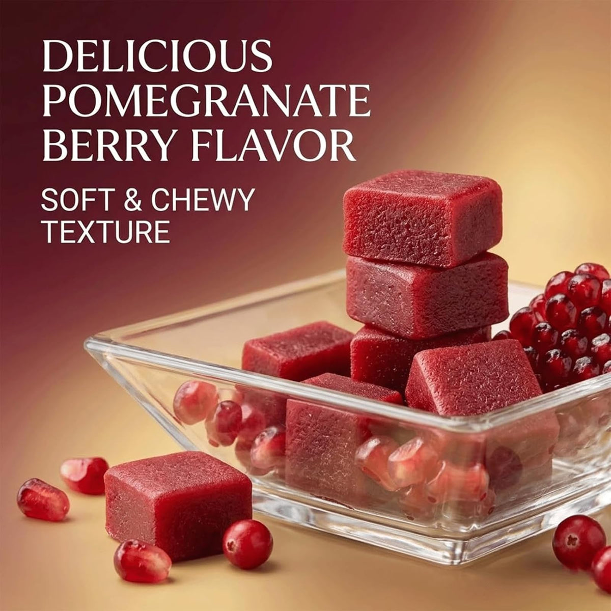 60 Count Beet Chews Supplement with 500mg G60044