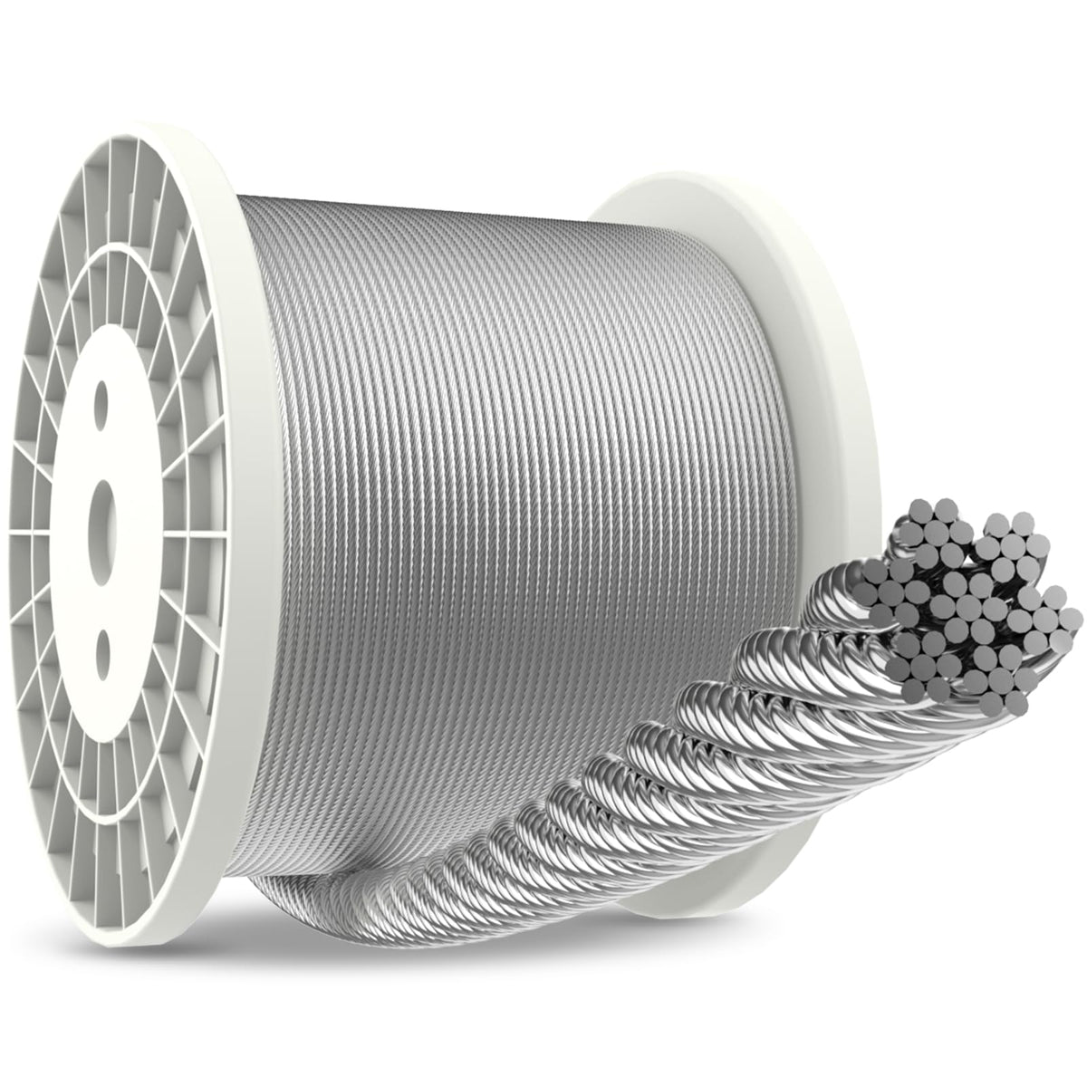 1000FT 1/8" Stainless Steel Cable H9616