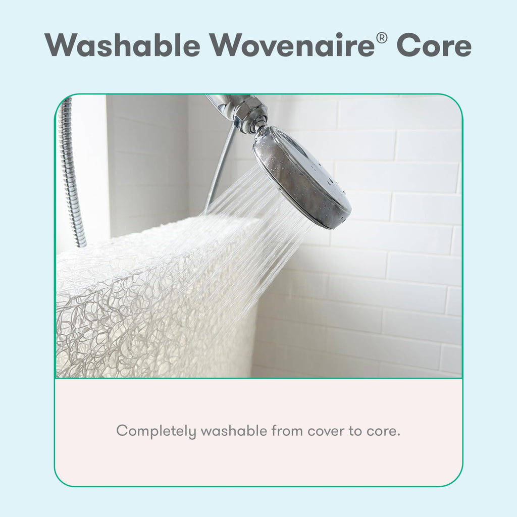 White Breathable Washable Crib Mattress M219