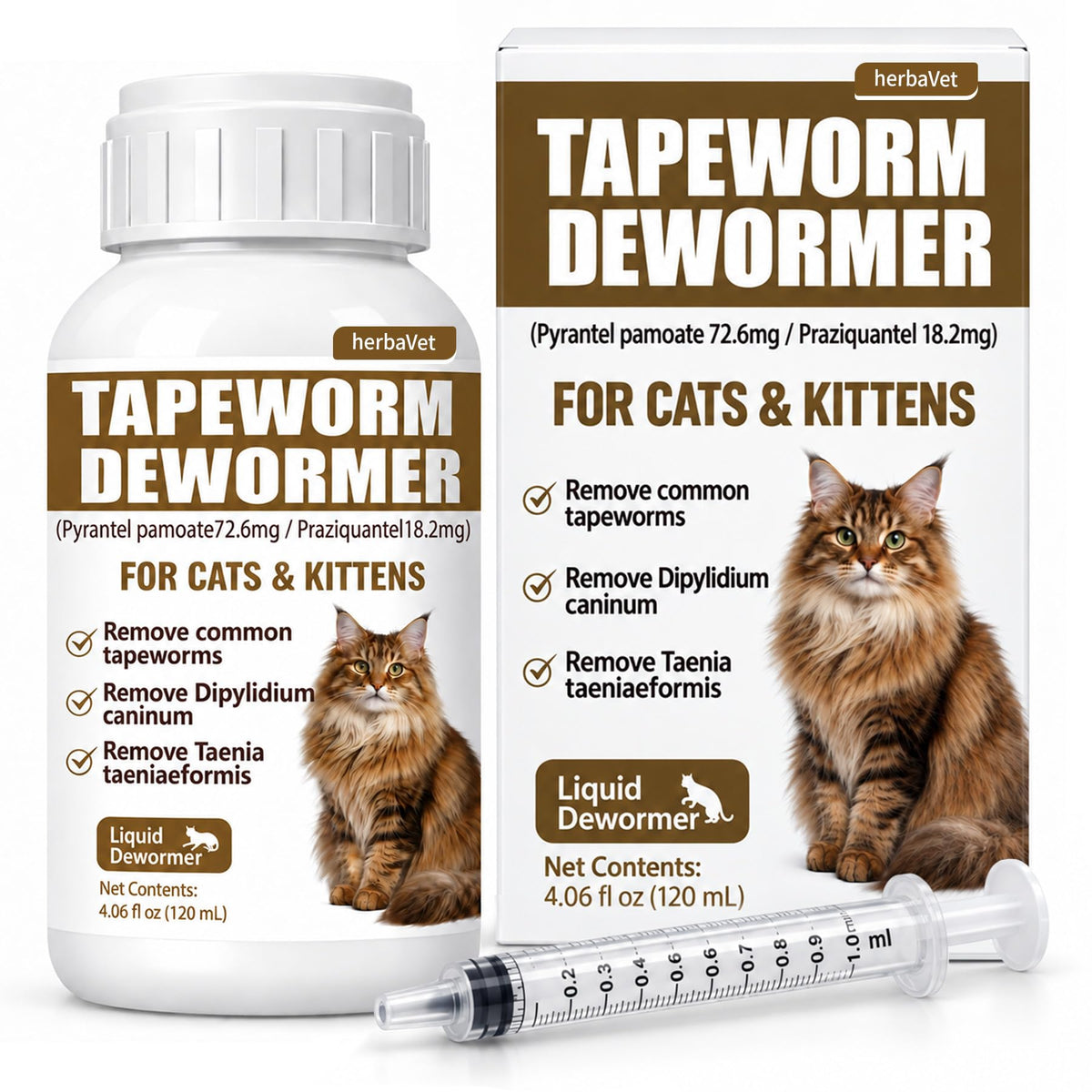 Cat Dewormer for Cats & Kittens Y528626