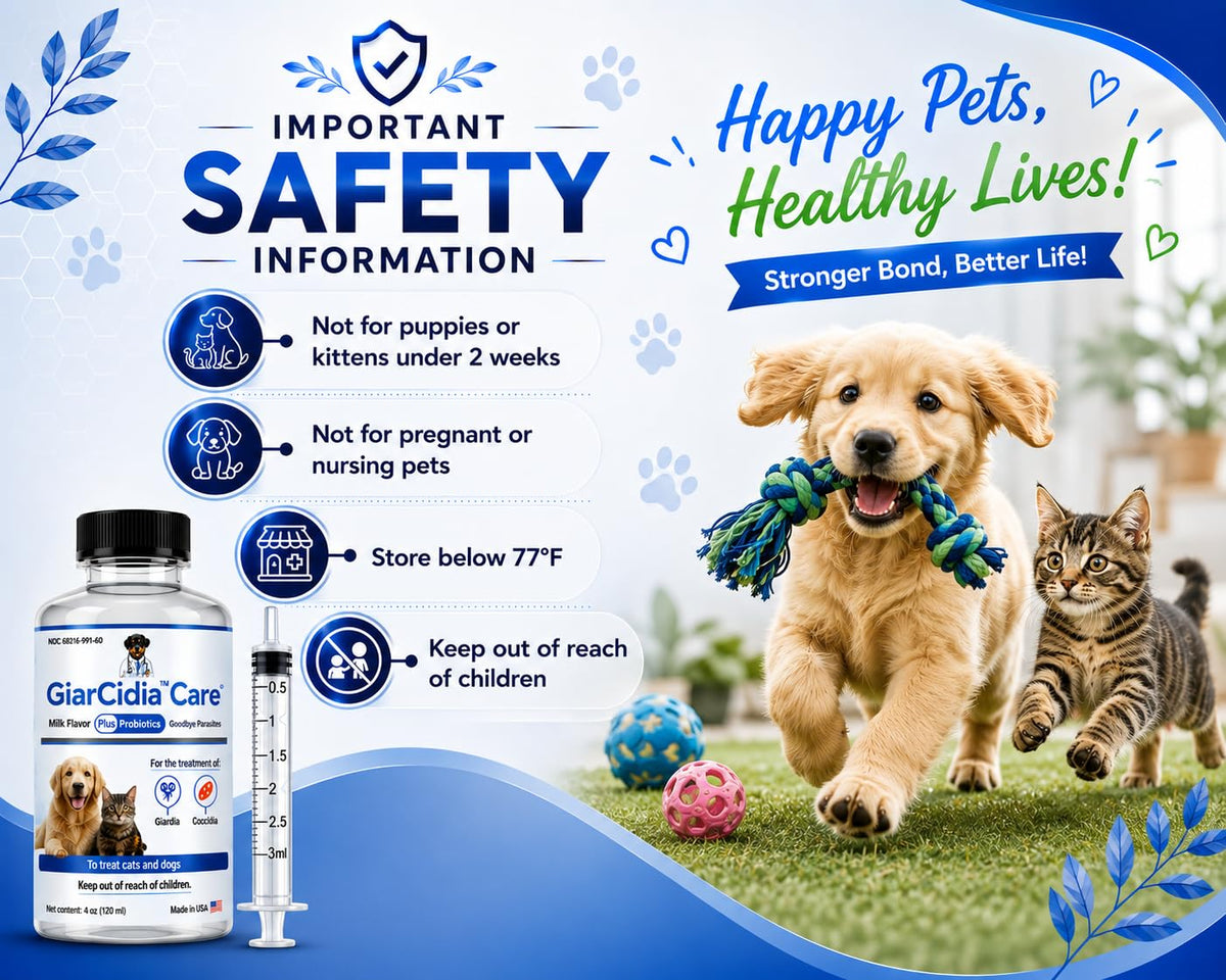 Milk Flavor Dewormer for Cats & Dogs 120ml with Dropper P26250