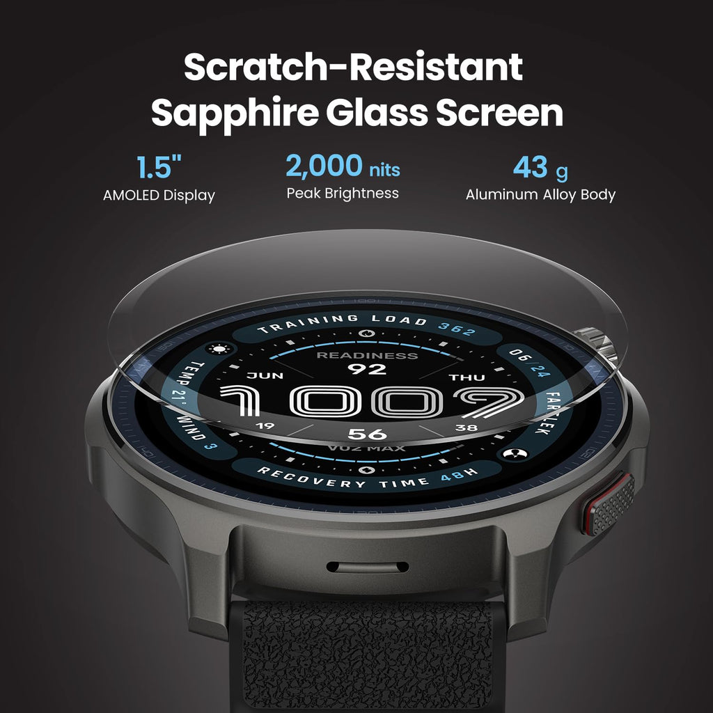 47mm AMOLED Sapphire Glass Smart Watch L3957