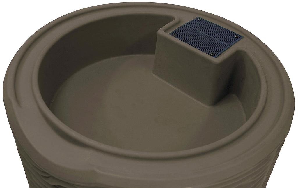 Faux Palm Rain Water Collection Barrel 50-Gallon K18912