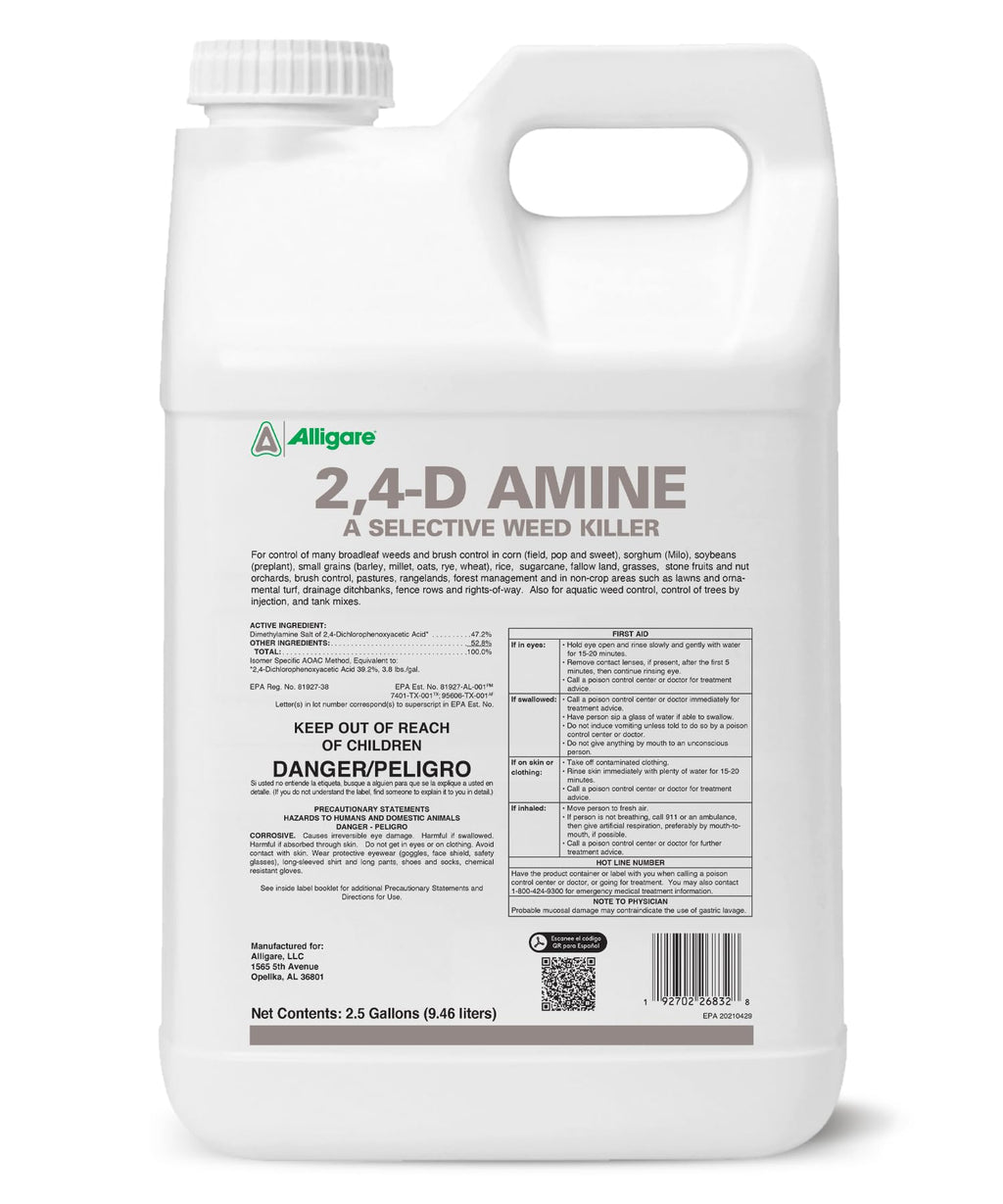 2,4-D Amine Weed Killer Concentrate 2.5 Gallons C1179