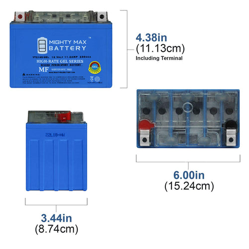 12V 11.2Ah GEL Battery B943