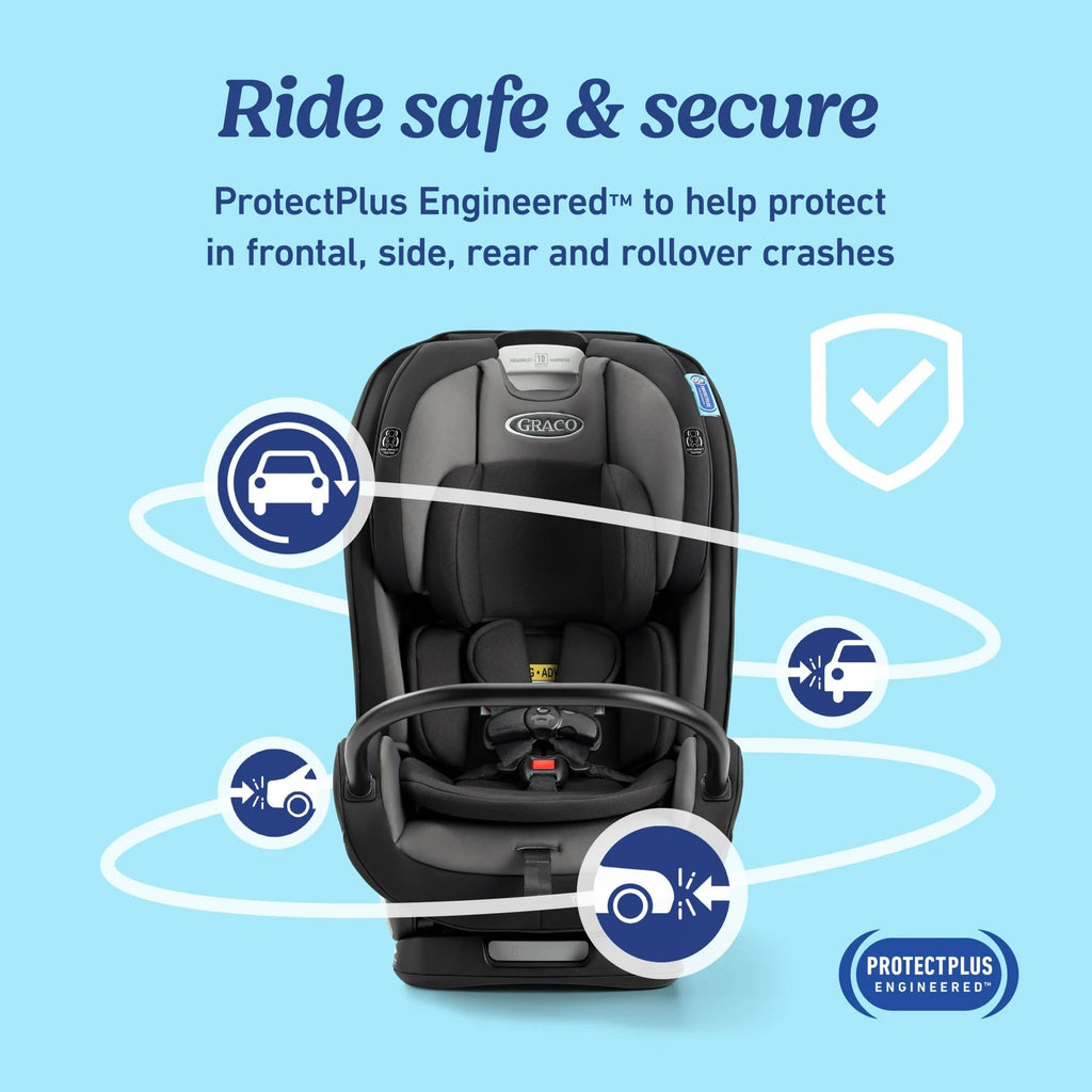 3-in-1 Car Seat with Anti-Rebound Bar A26606