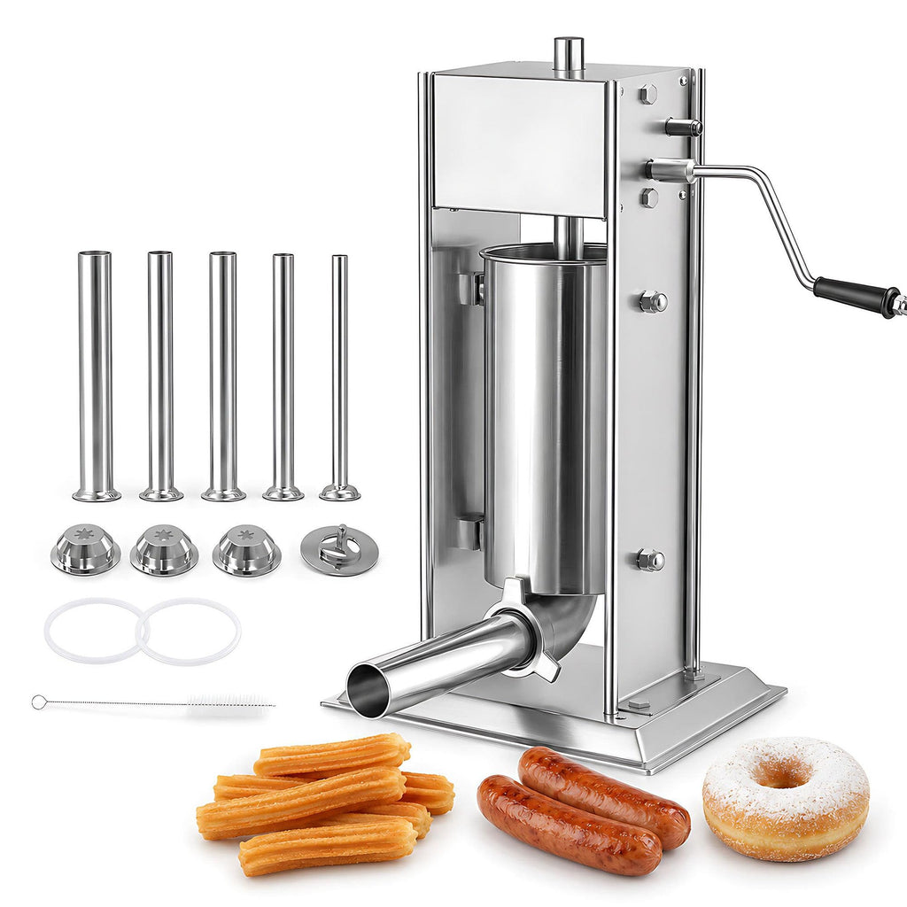 Vertical Manual Churro Extruder with 6-Shape Nozzle Kit B873048