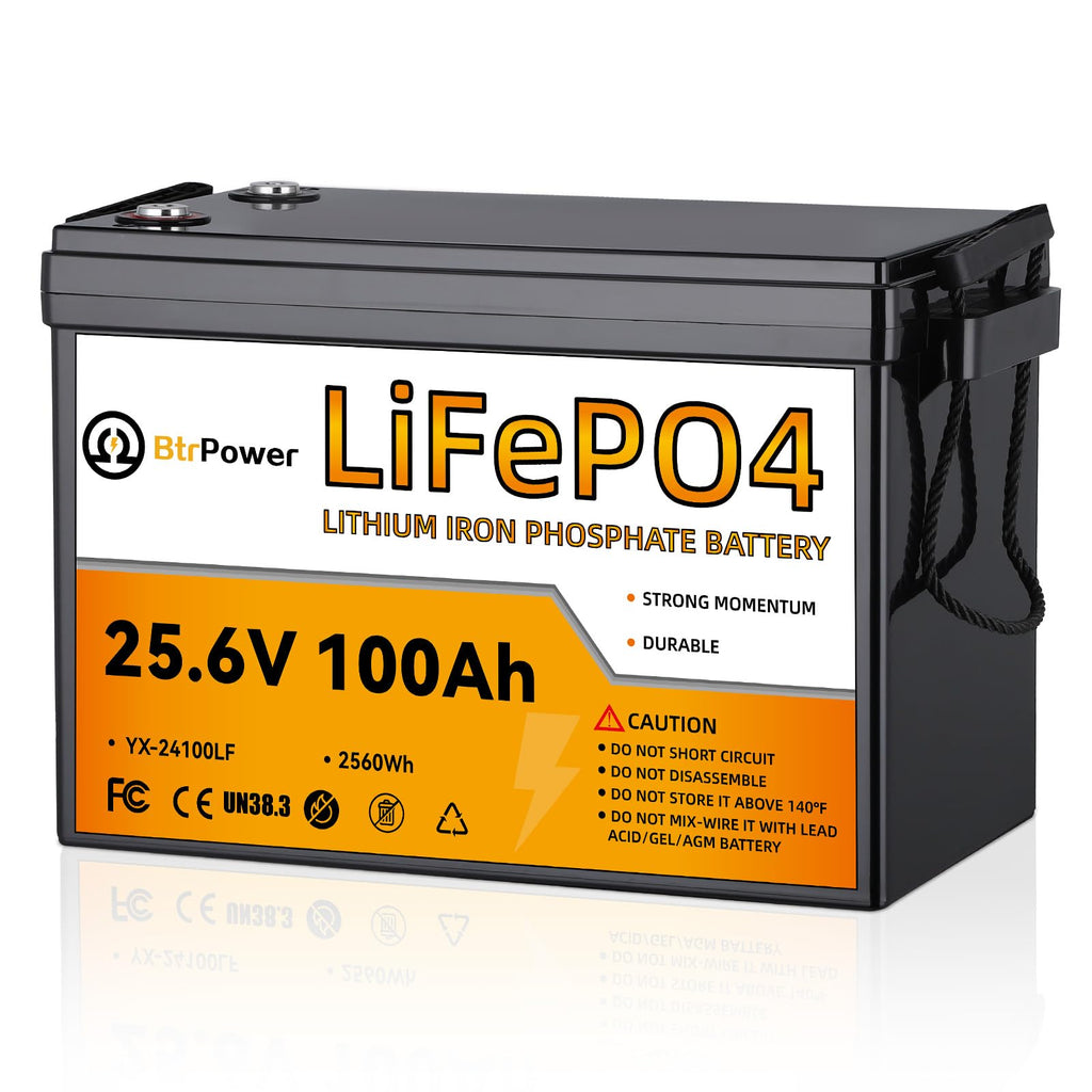24V 100Ah Deep Cycle LiFePO4 Battery C323358
