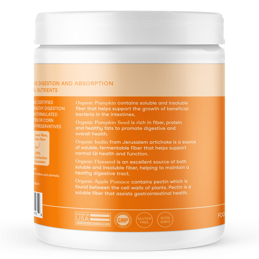 Pumpkin Fiber Supplement Powder 90 Scoops X515293