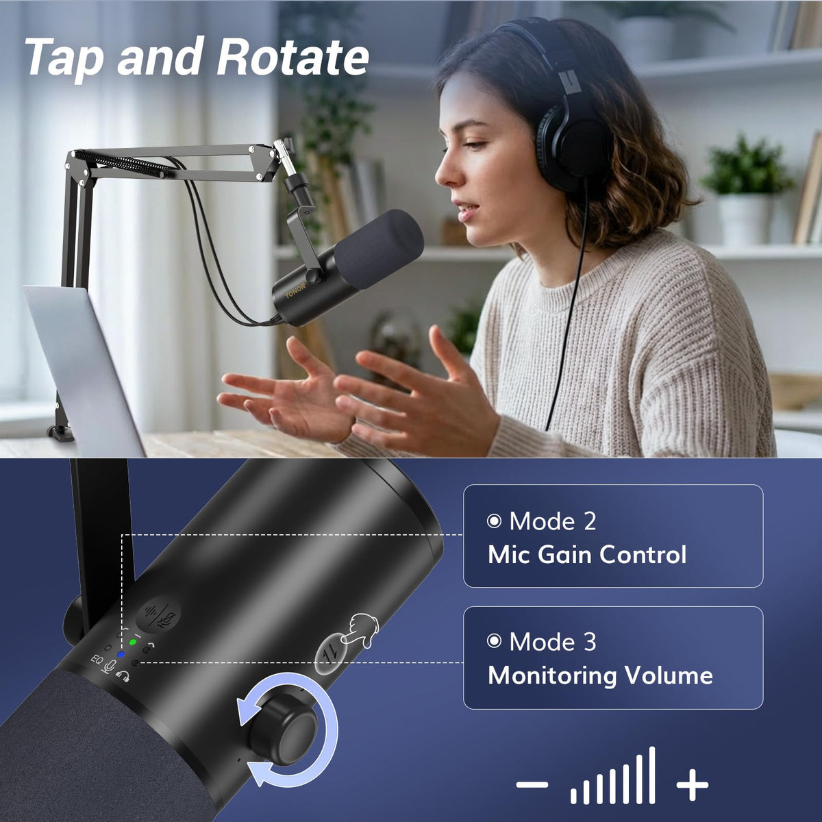 Dynamic Podcast Microphone W67539