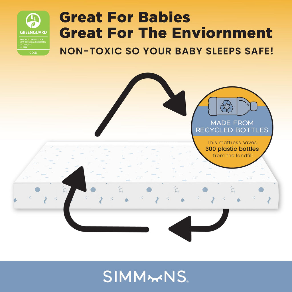 Dual Sided Baby Crib & Toddler Mattress Y216206