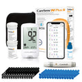 Bluetooth Blood Glucose Monitor Kit with 100 Test Strips and 100 Lancets Y140081