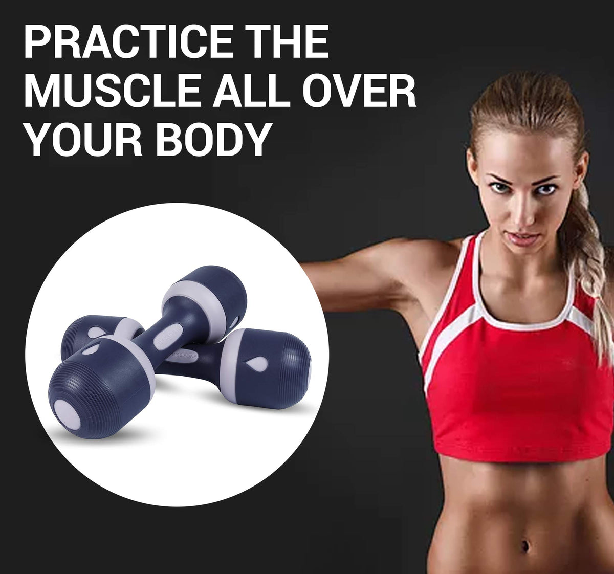 Adjustable Neoprene Dumbbells X815176