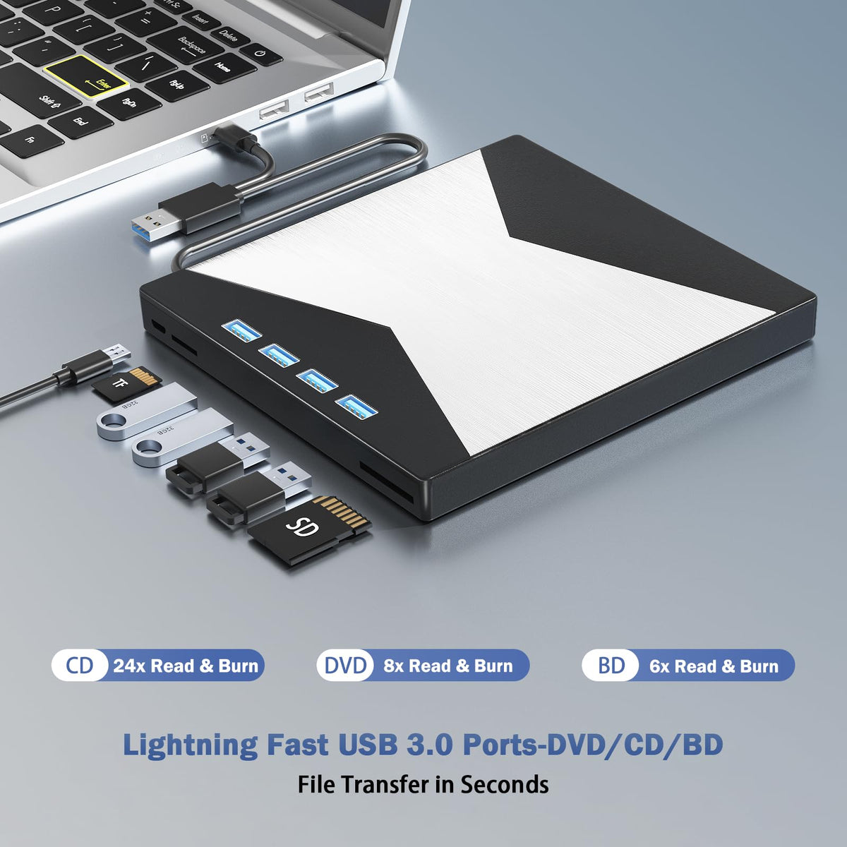 4K External Blu Ray Drive O162