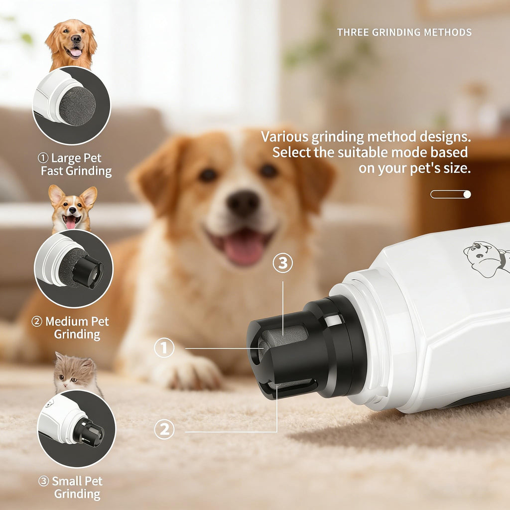 Nail Grinder with 3 Adjustable Speeds & Led Light R482249