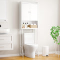 Over Toilet Storage Cabinet with Adjustable Shelf D210383