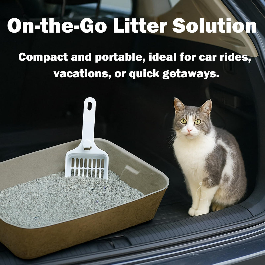 8 Pack Disposable Litter Boxes A2381