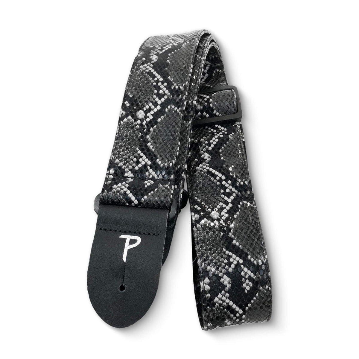 Faux Snake Skin Jacquard Patterned Non-Slip Guitar Strap B19562