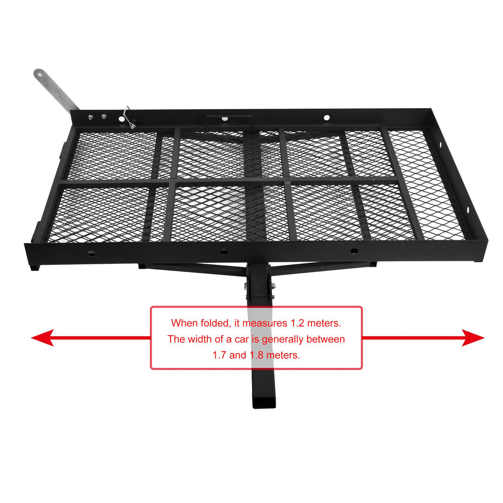 Folding Wheelchair Scooter Carrier Rack 250KG Ramp Hitch Mount G26962