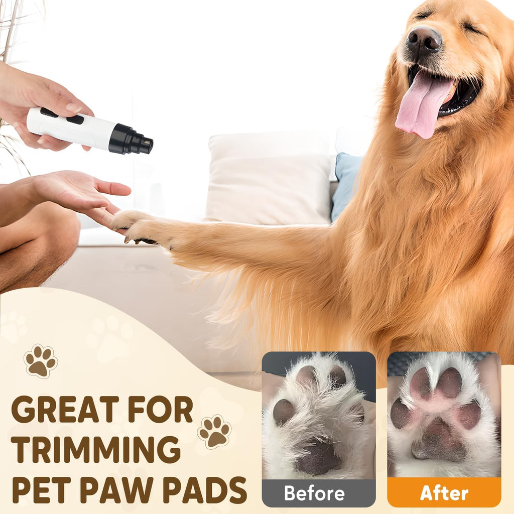 Dog Nail Trimmer with Replacement Grinding Heads A472870