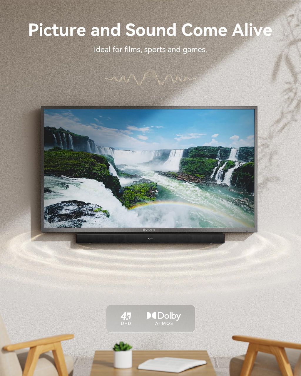 55 inch Smart Waterproof 4K UHD Outdoor TV F3166