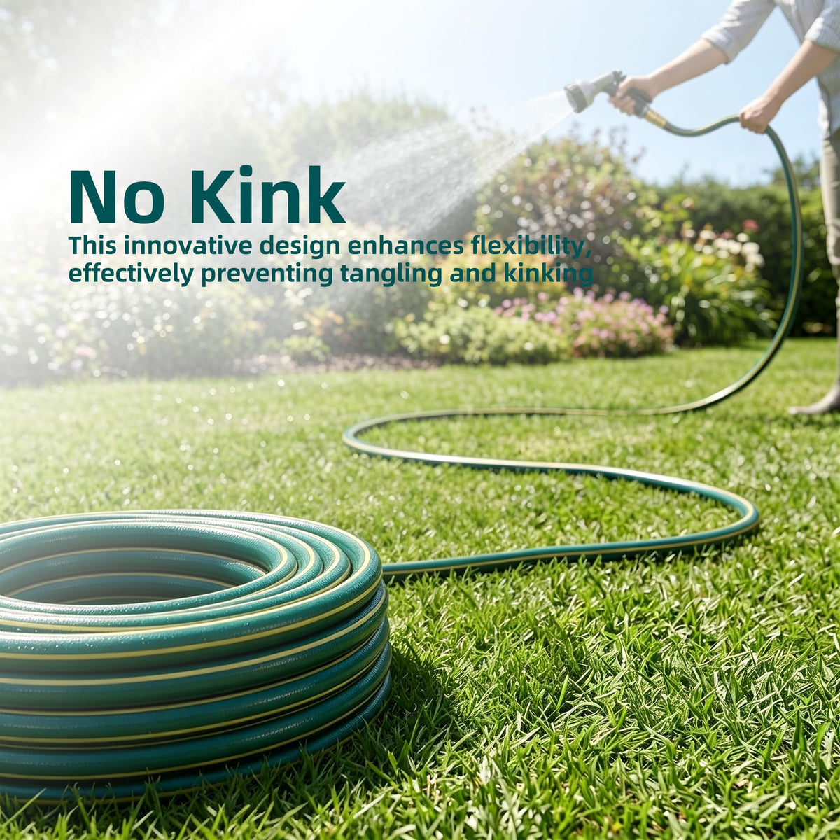 100 ft Heavy Duty 3/4 in. Garden Hose Z361