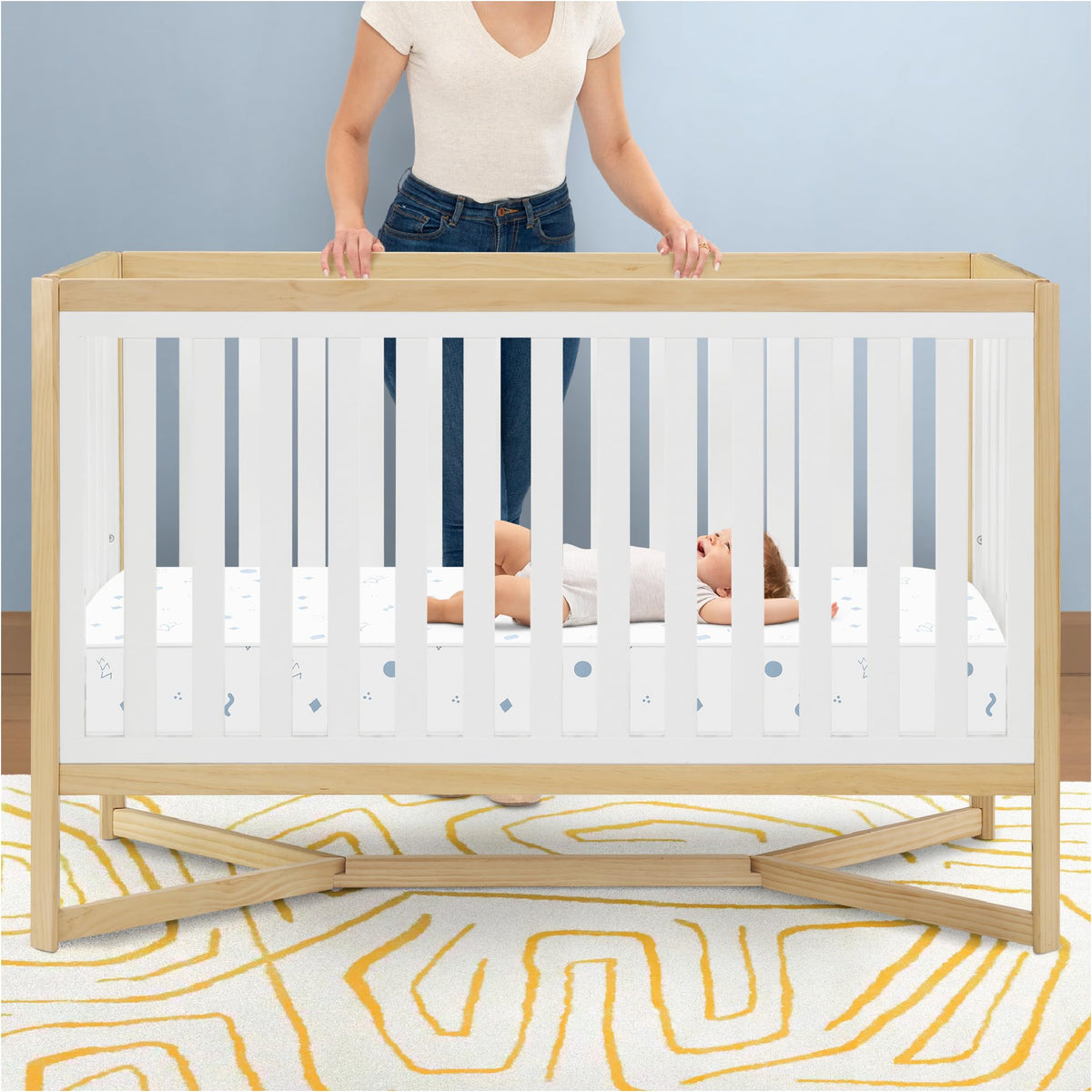 Dual Sided Baby Crib & Toddler Mattress Y216206