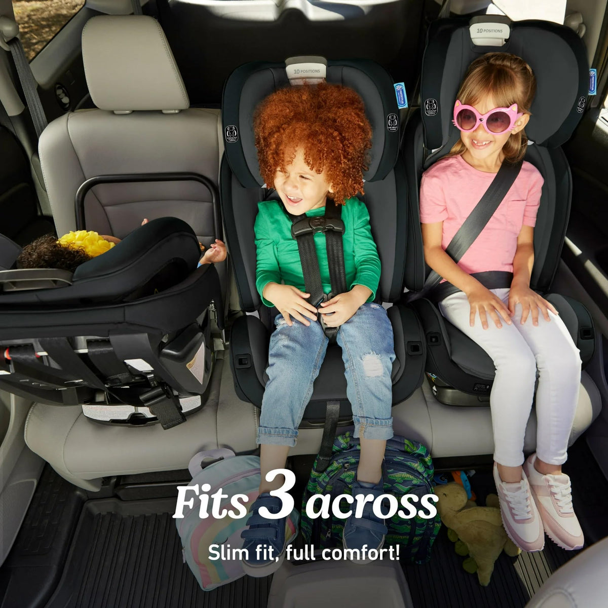 3-in-1 Car Seat with Anti-Rebound Bar A26606