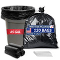 65 Gallon Heavy Duty Trash Bags G196260