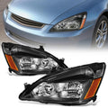 Black Housing Amber Corner Headlight Assembly Set P960900