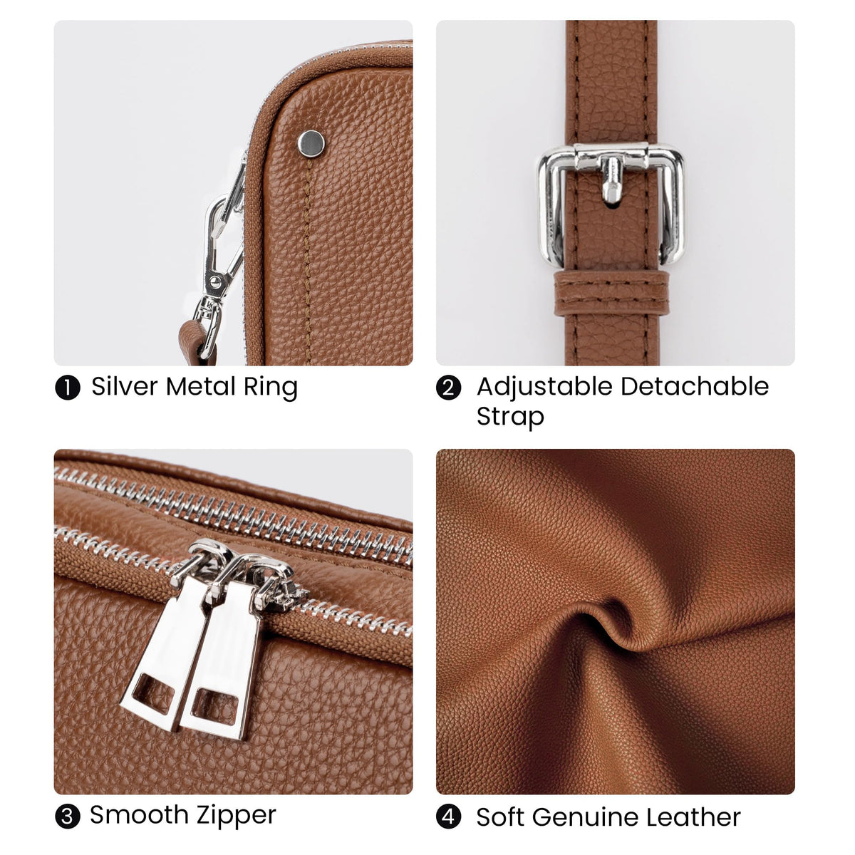 Genuine Leather Crossbody Bags H920341