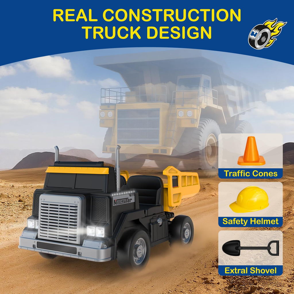24V 4WD Ride On Dump Truck with 400W Motors R9709