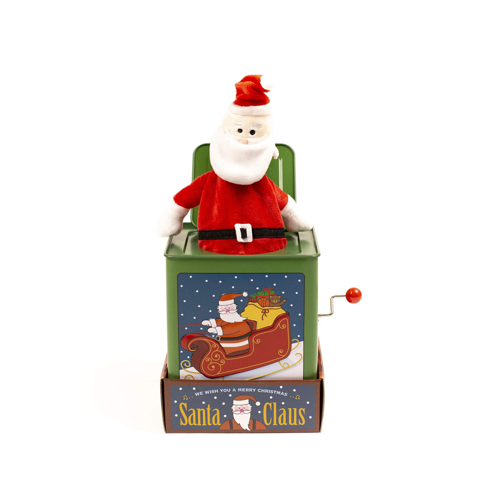 Plush Santa Claus Jack in The Box Toy X761