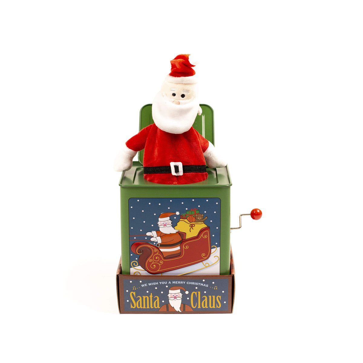 Plush Santa Claus Jack in The Box Toy X761