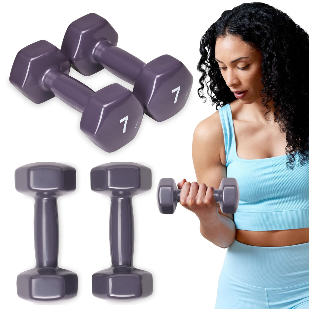 Vinyl Coated Dumbbells Set of 2 N8278